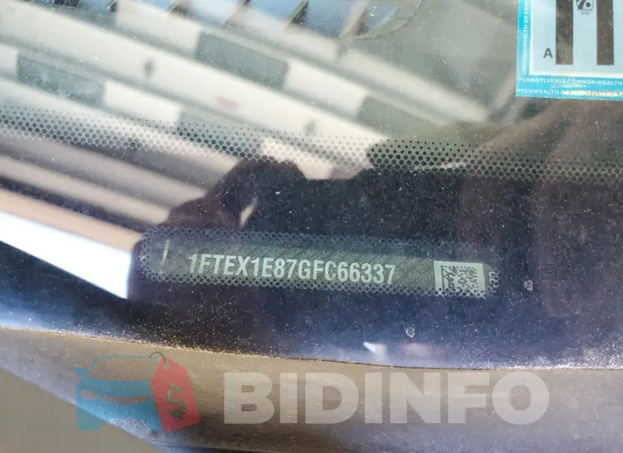 1FTEX1E87GFC66337 Photo# 12