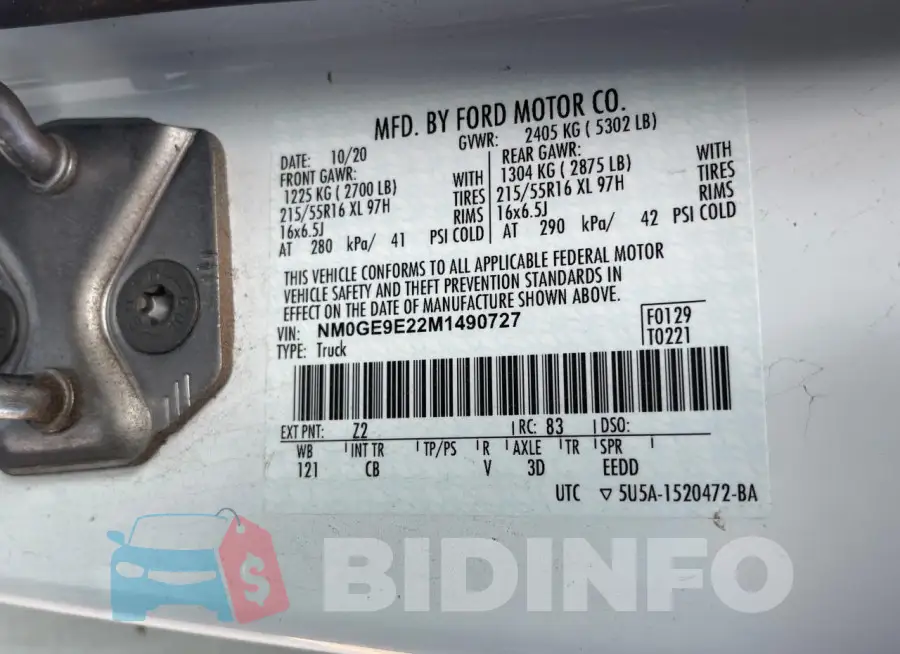NM0GE9E22M1490727 Photo# 10