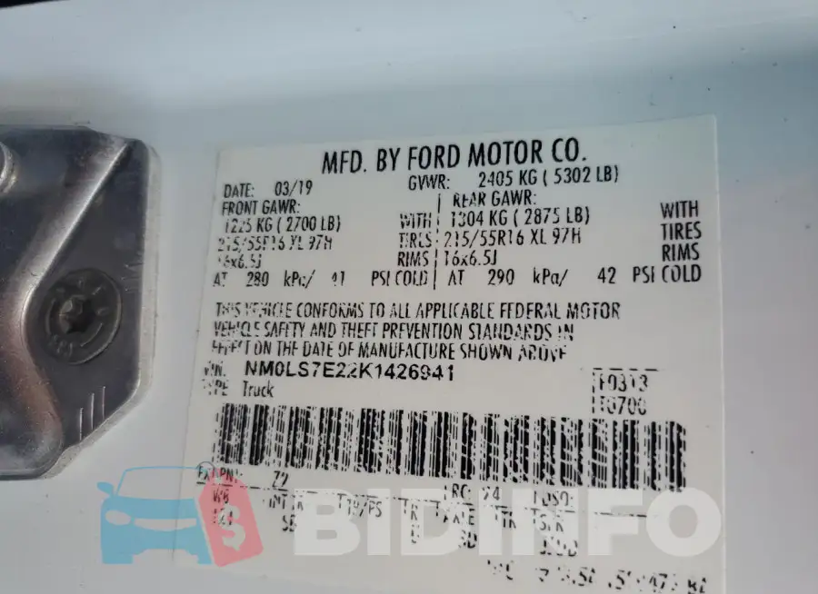 NM0LS7E22K1426941 Photo# 13