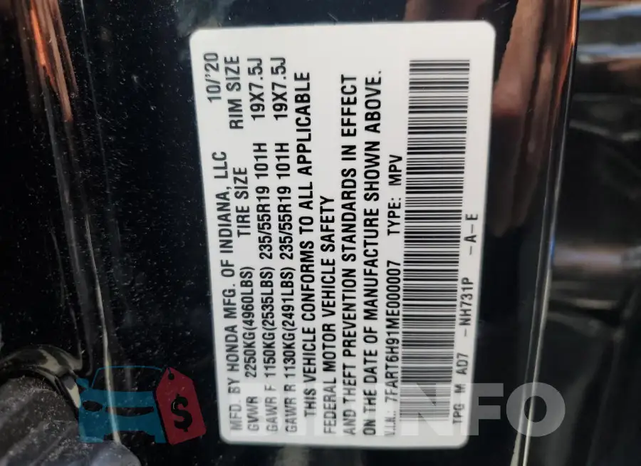 7FART6H91ME000007 Photo# 14