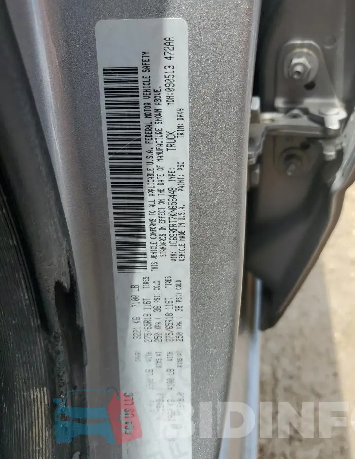 1C6SRFRT7KN656448 Photo# 12