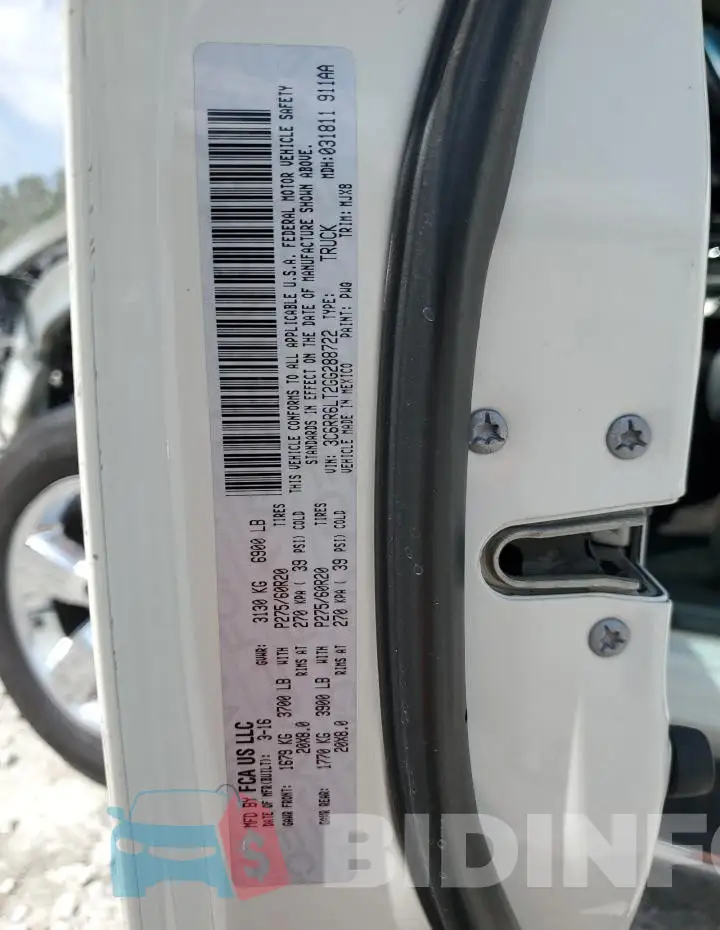 3C6RR6LT2GG288722 Photo# 13