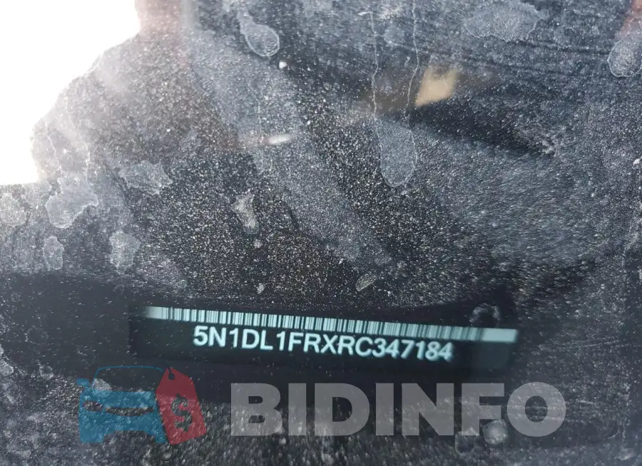5N1DL1FRXRC347184 Photo# 13