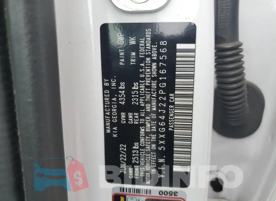 5XXG64J22PG167568 Photo# 12