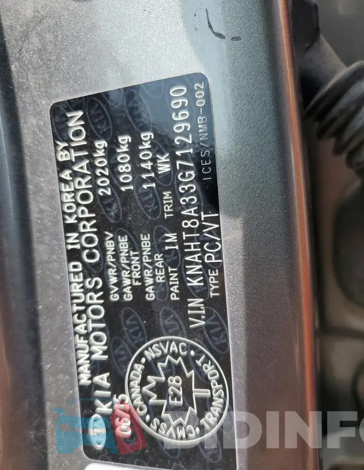 KNAHT8A33G7129690 Photo# 12