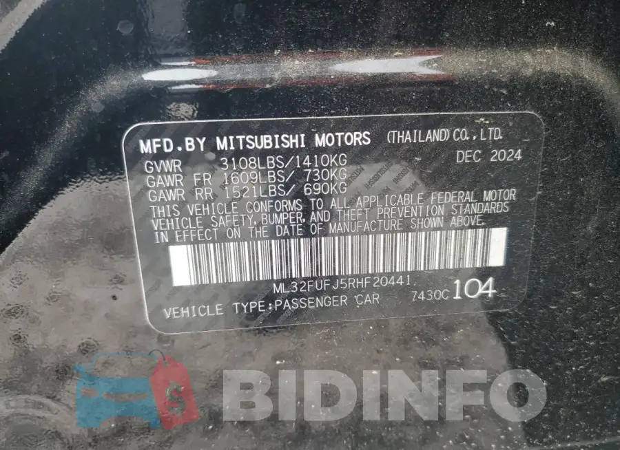 ML32FUFJ5RHF20441 Photo# 12