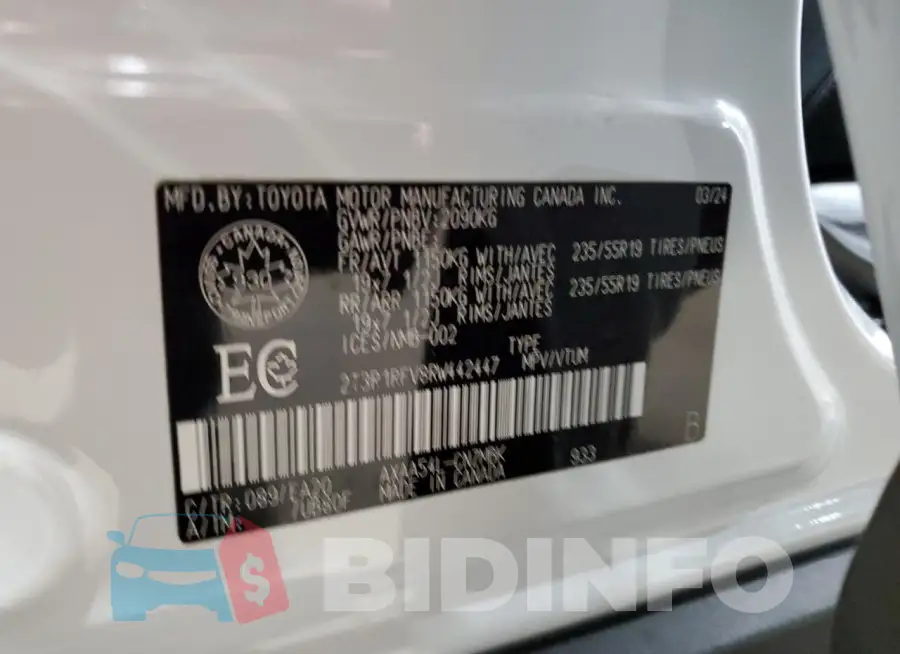 2T3R1RFV8RW442447 Photo# 14