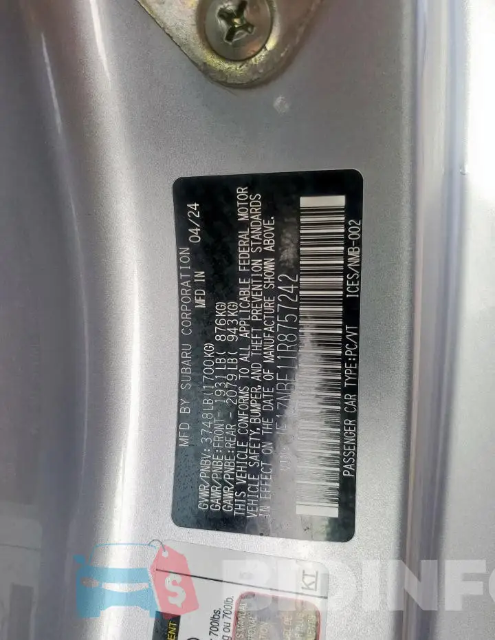 JF1ZNBE11R8757242 Photo# 12