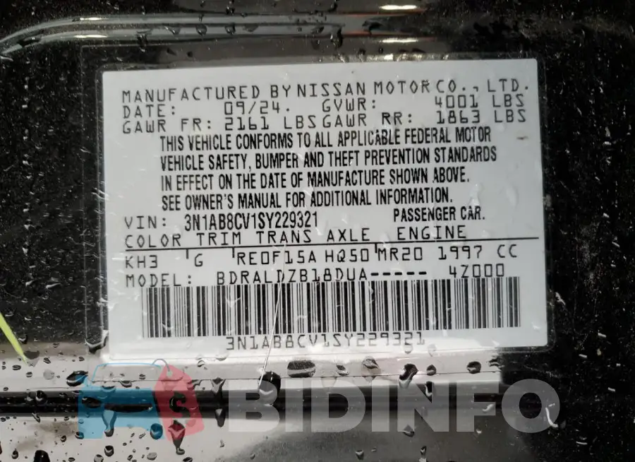 3N1AB8CV1SY229321 Photo# 12