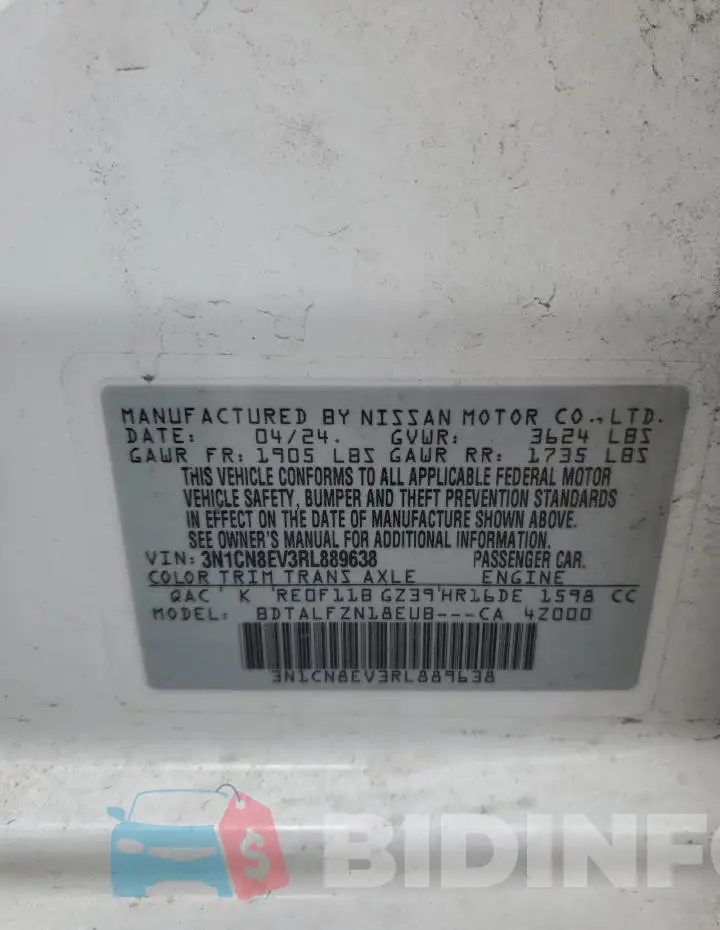 3N1CN8EV3RL889638 Photo# 12