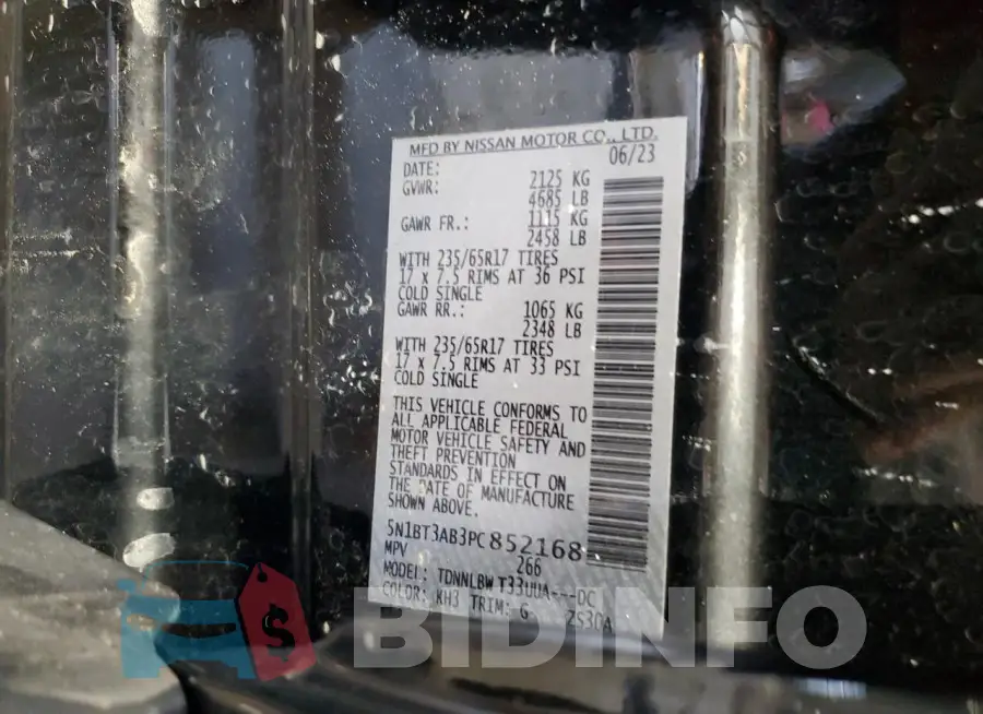 5N1BT3AB3PC852168 Photo# 13