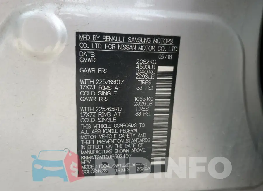 KNMAT2MT0JP592407 Photo# 12