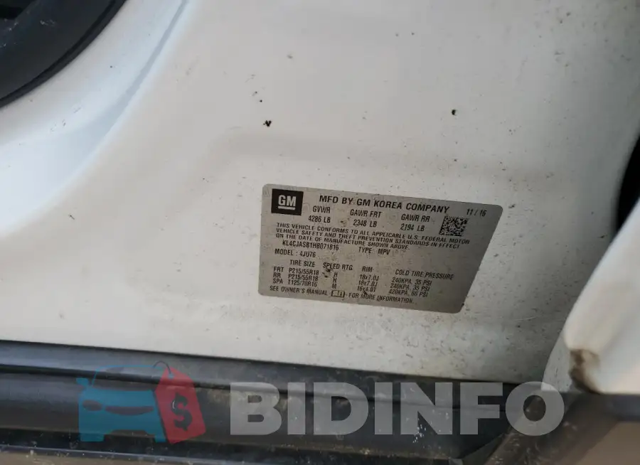 KL4CJASB1HB071815 Photo# 13