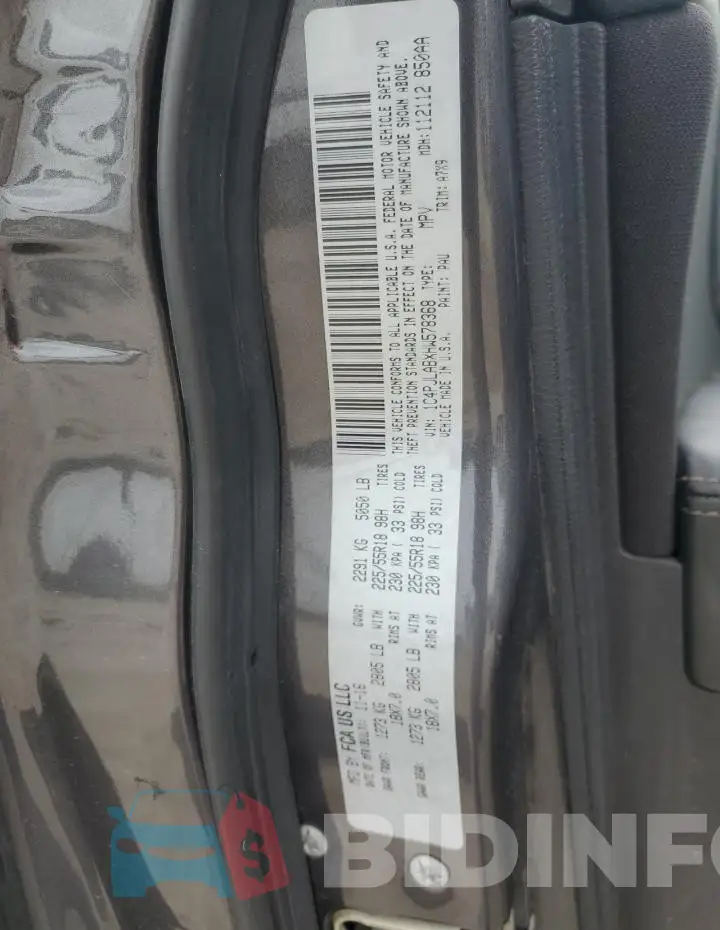 1C4PJLABXHW578368 Photo# 13