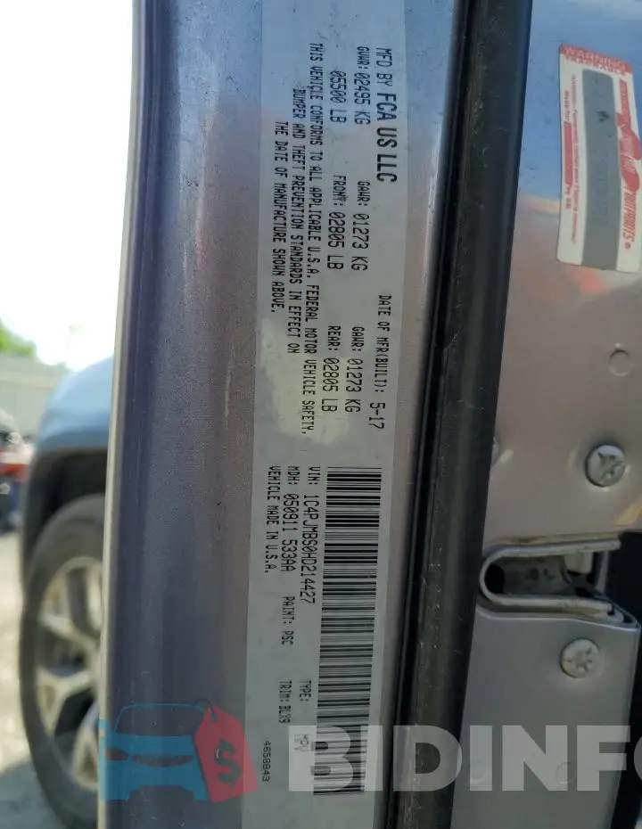 1C4PJMBS0HD214427 Photo# 13
