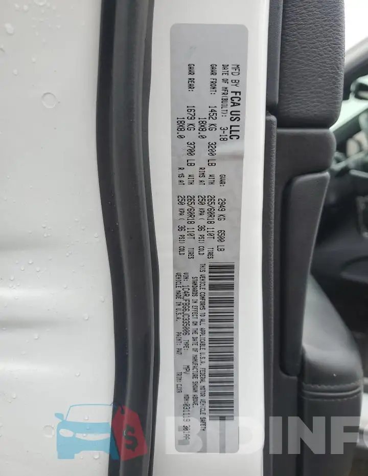 1C4RJFBG6JC335006 Photo# 13