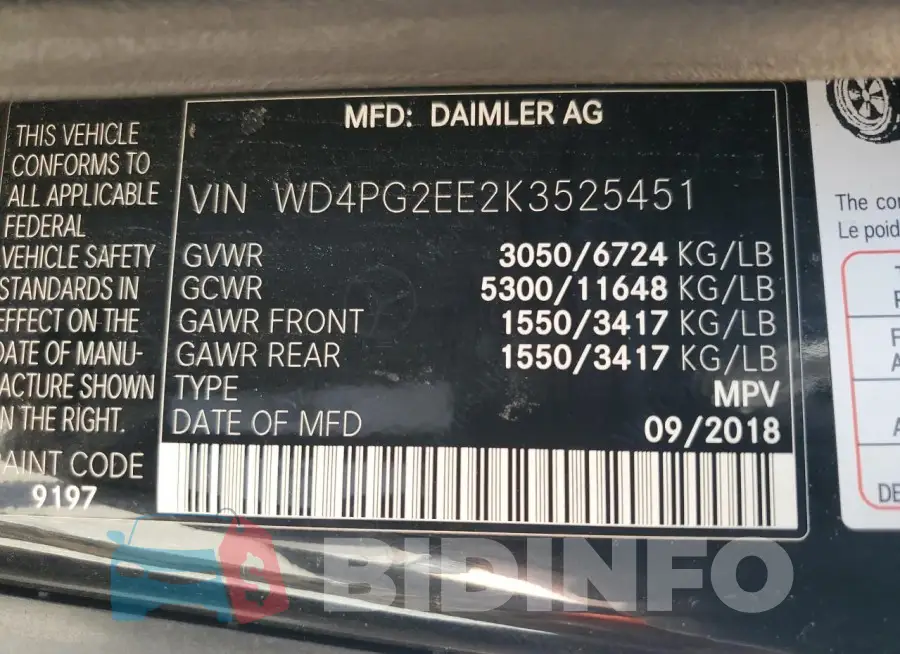 WD4PG2EE2K3525451 Photo# 13