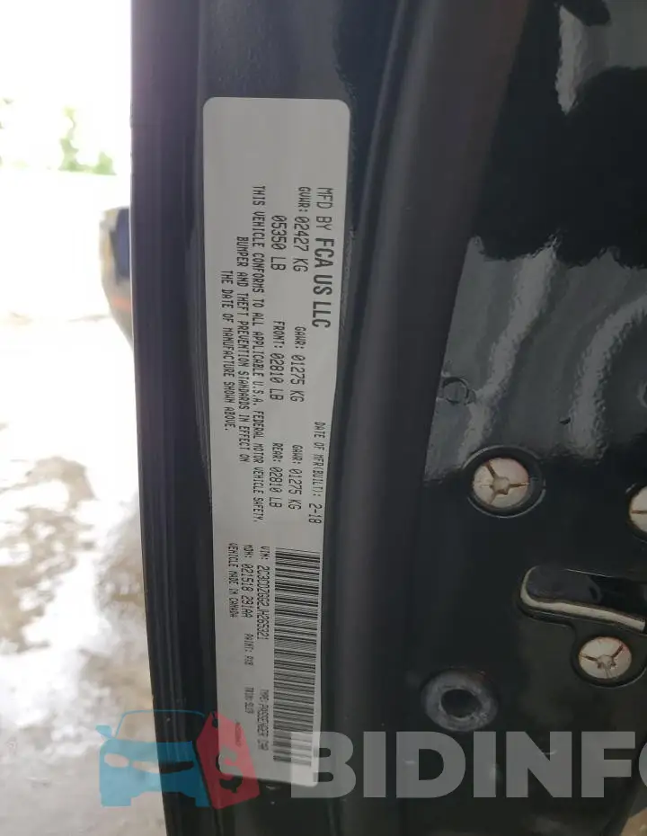 2C3CDZGG2JH265321 Photo# 12
