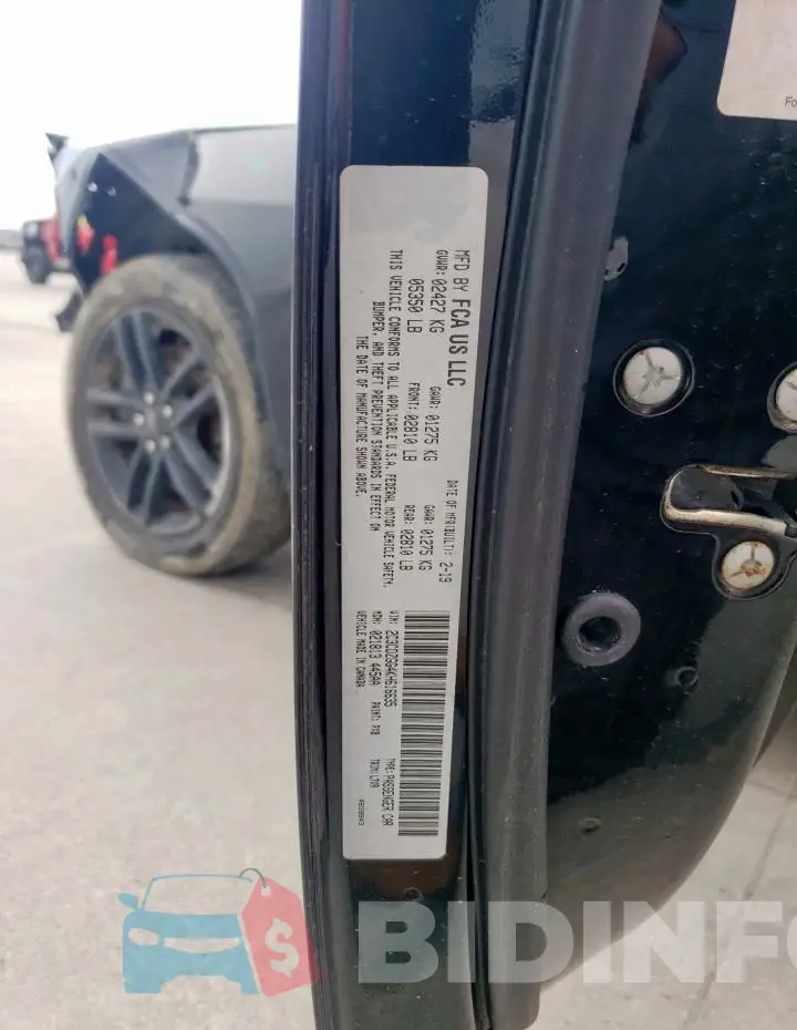 2C3CDZGG4KH616635 Photo# 12