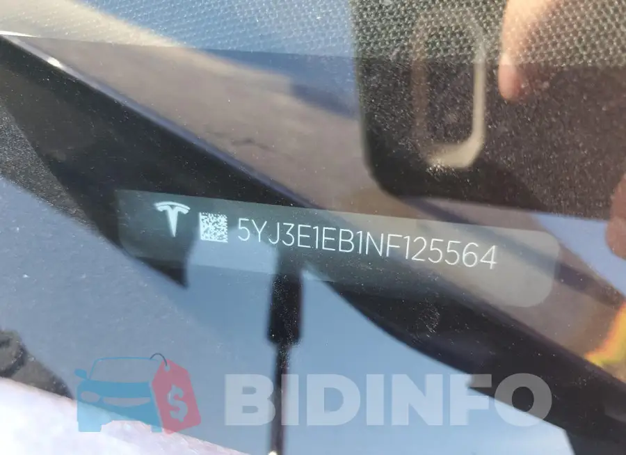 5YJ3E1EB1NF125564 Photo# 12