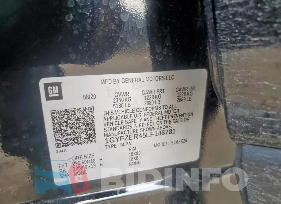 1GYFZER45LF146781 Photo# 13