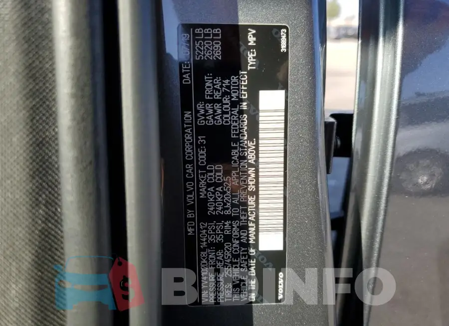 YV4102DK8L1440412 Photo# 13