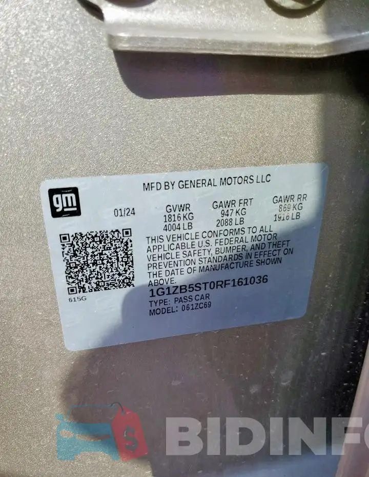 1G1ZB5ST0RF161036 Photo# 13