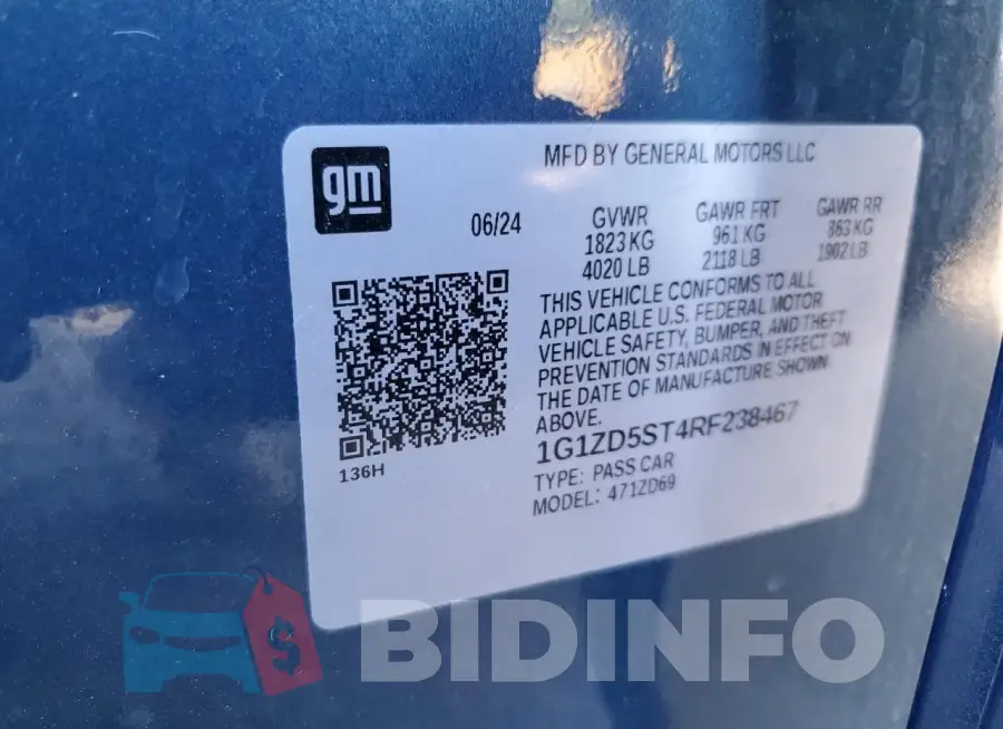 1G1ZD5ST4RF238467 Photo# 13
