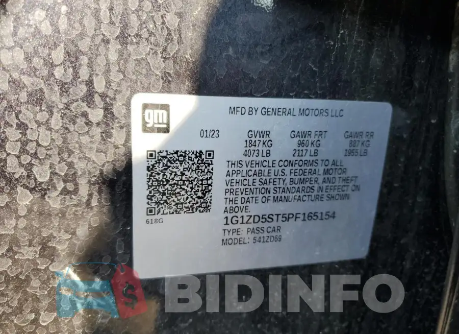 1G1ZD5ST5PF165154 Photo# 13