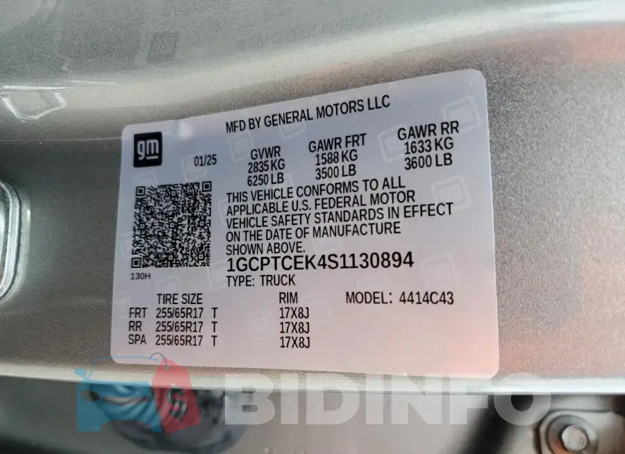 1GCPTCEK4S1130894 Photo# 12