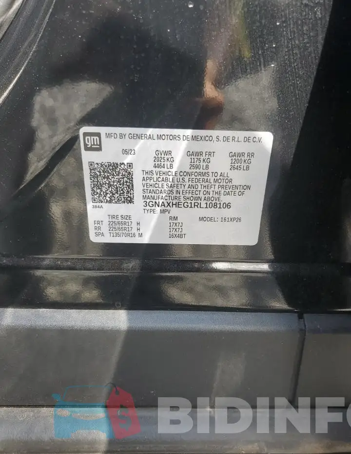 3GNAXHEG1RL108106 Photo# 13
