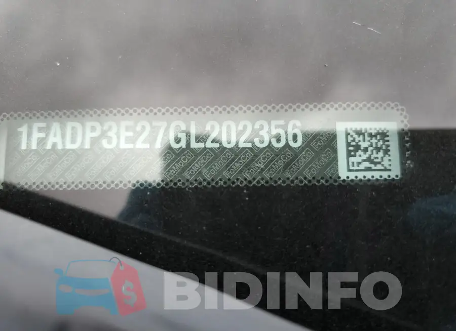 1FADP3E27GL202356 Photo# 12