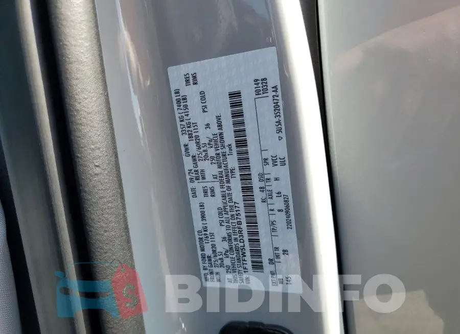 1FTFW5LD3RFB75177 Photo# 12