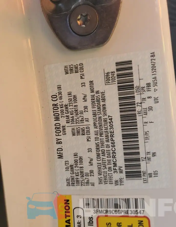 3FMCR9C66PRE30547 Photo# 13