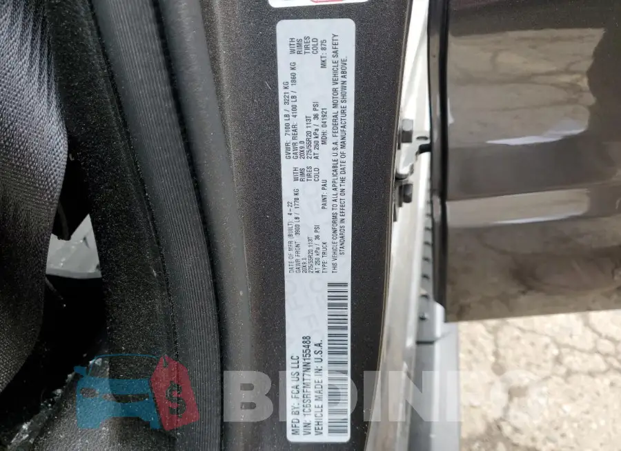1C6SRFMT7NN155488 Photo# 12