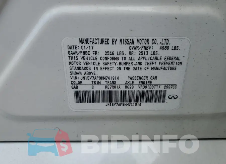 JN1EV7AP9HM741914 Photo# 12