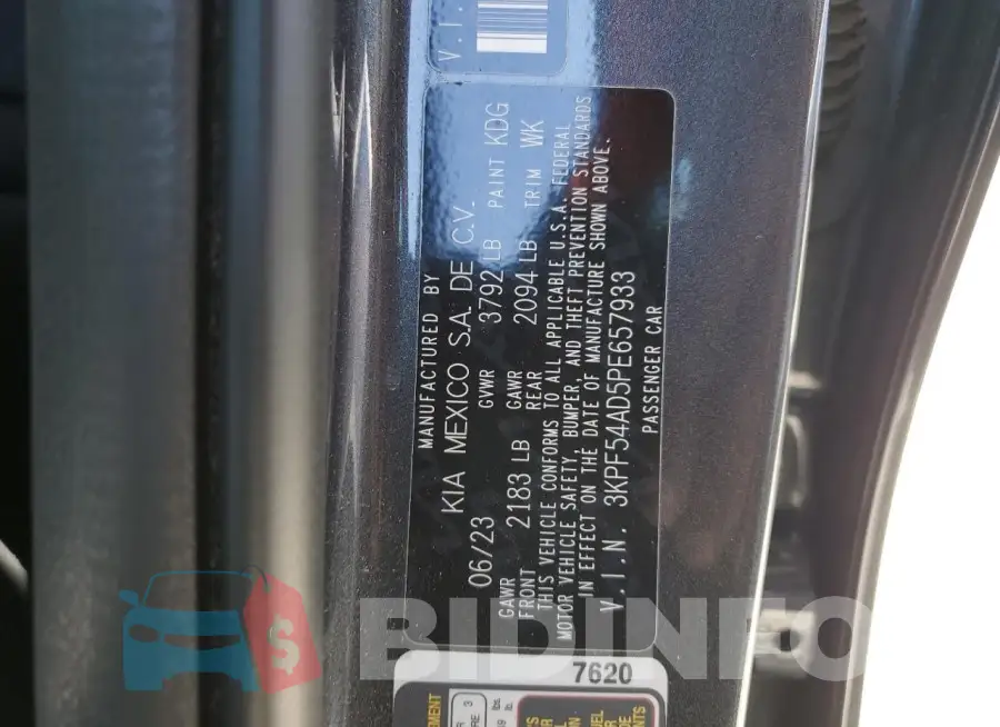 3KPF54AD5PE657933 Photo# 12
