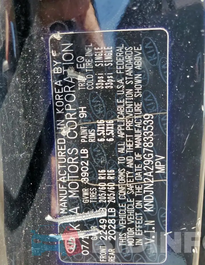 KNDJN2A29G7833539 Photo# 12