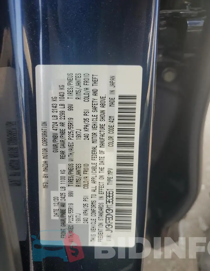 JM3KFBDM3M1353551 Photo# 13