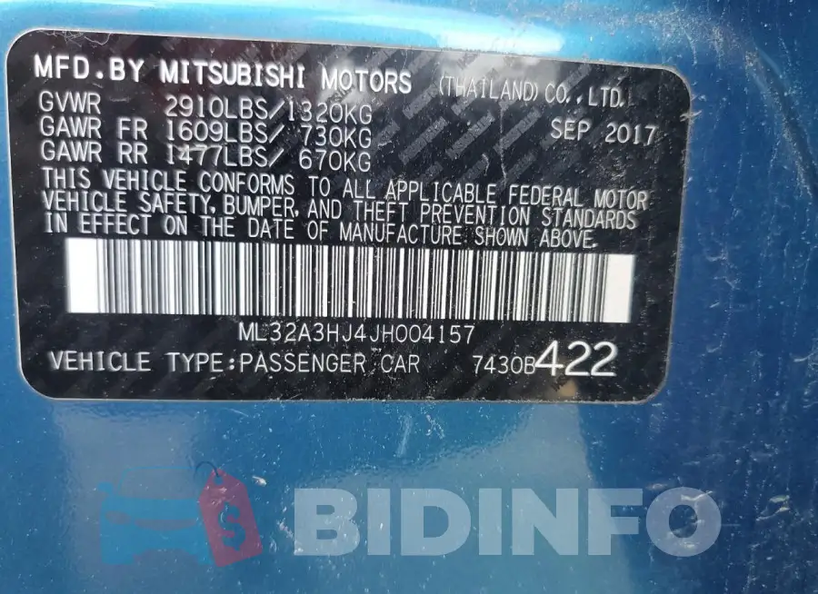 ML32A3HJ4JH004157 Photo# 12