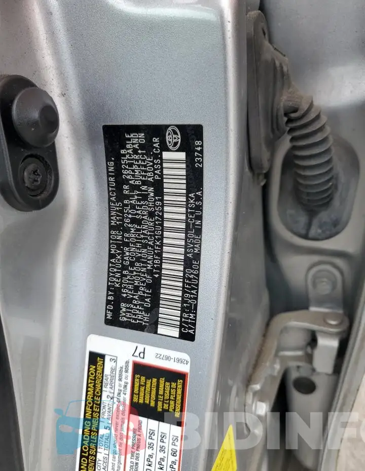 4T1BF1FK1GU172591 Photo# 12