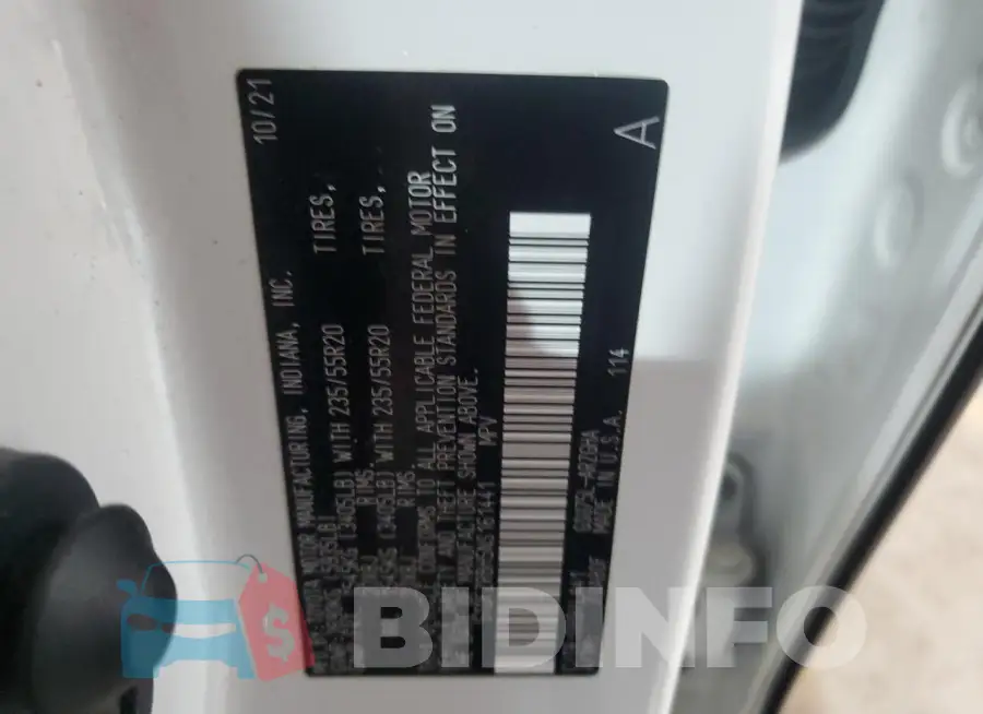 5TDFZRBH5NS161441 Photo# 13