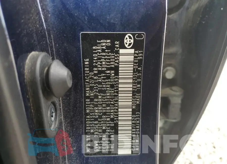 5YFEPRAE9LP115593 Photo# 12