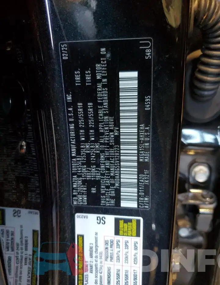 7MUDAABG5SV128223 Photo# 14