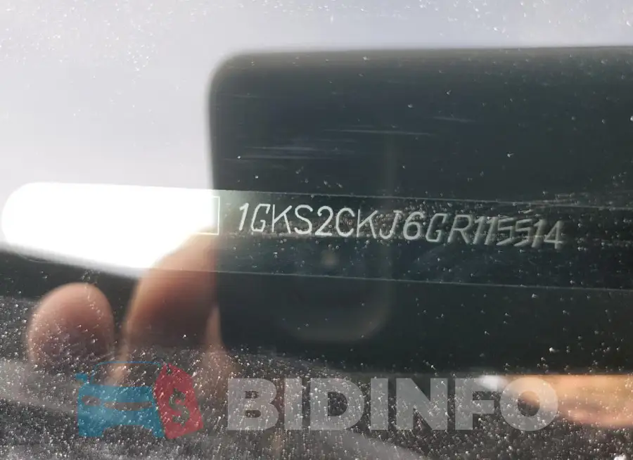 1GKS2CKJ6GR115514 Photo# 13