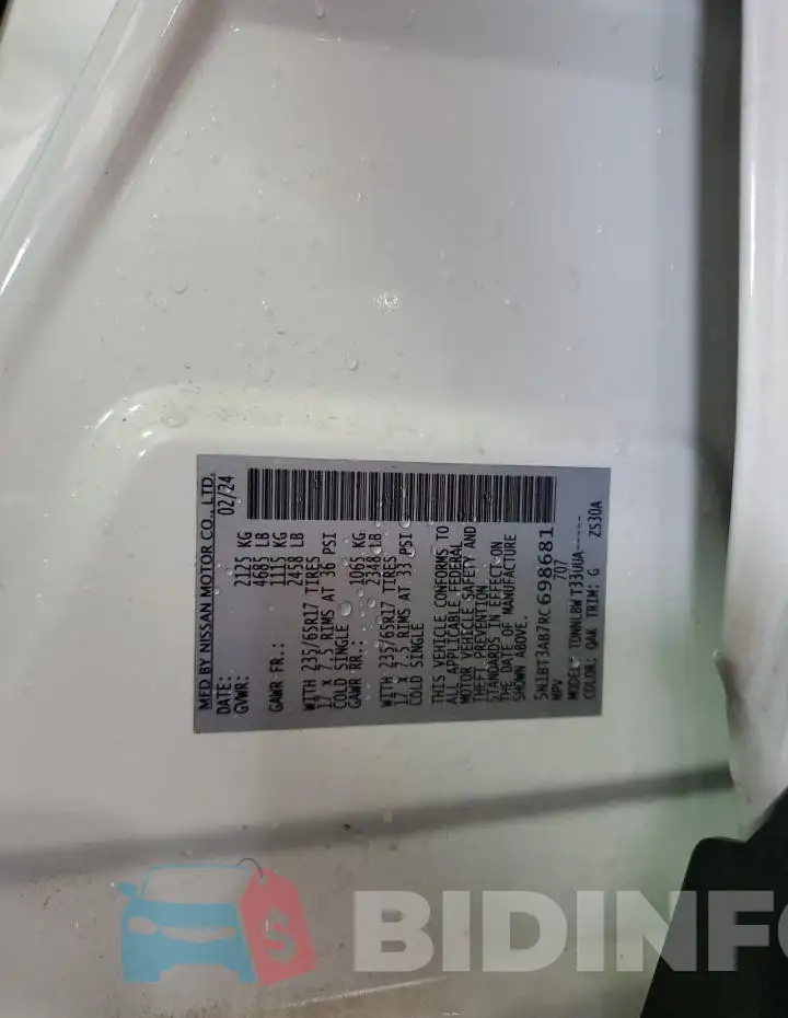 5N1BT3AB7RC698681 Photo# 13