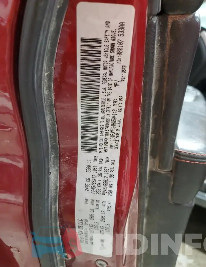 1C4PJMBS4HW504142 Photo# 13