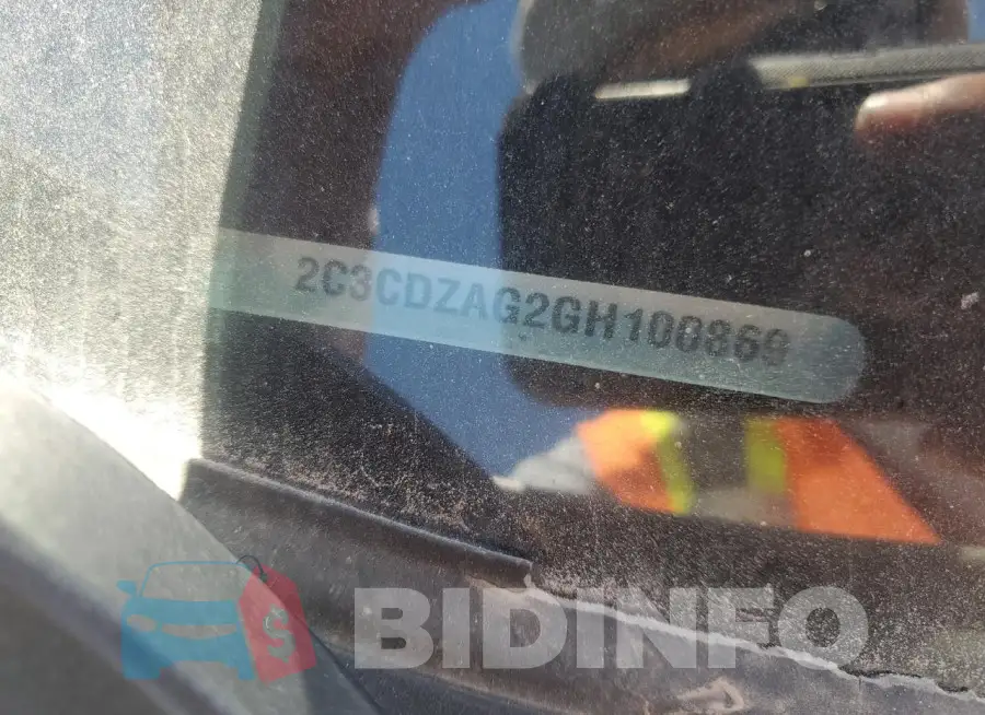 2C3CDZAG2GH100869 Photo# 12