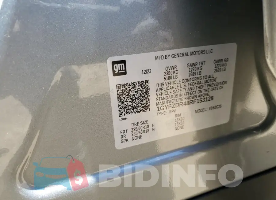 1GYFZDR48RF153128 Photo# 14