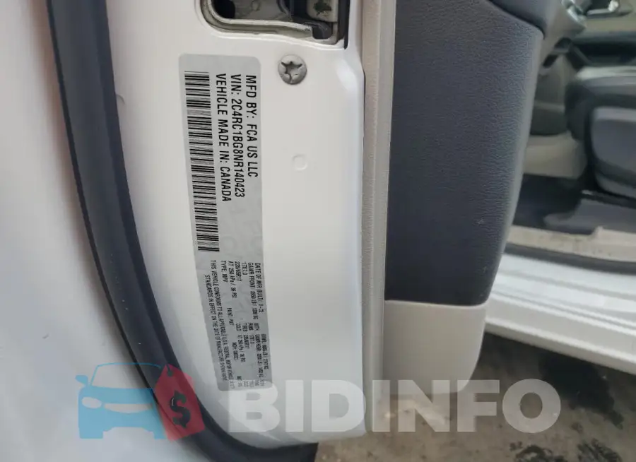2C4RC1BG8NR140423 Photo# 13